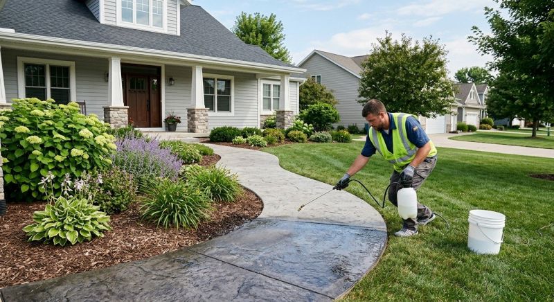 Sidewalk Concrete Sealing in Renton, WA