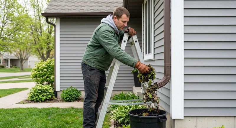 Gutter Downspout Unclogging in Monmouth County, NJ