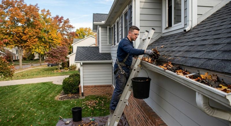 Gutter Leaves Removal in Annapolis, MD